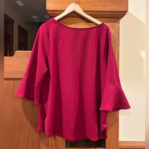 Women’s Green Envelope Blouse